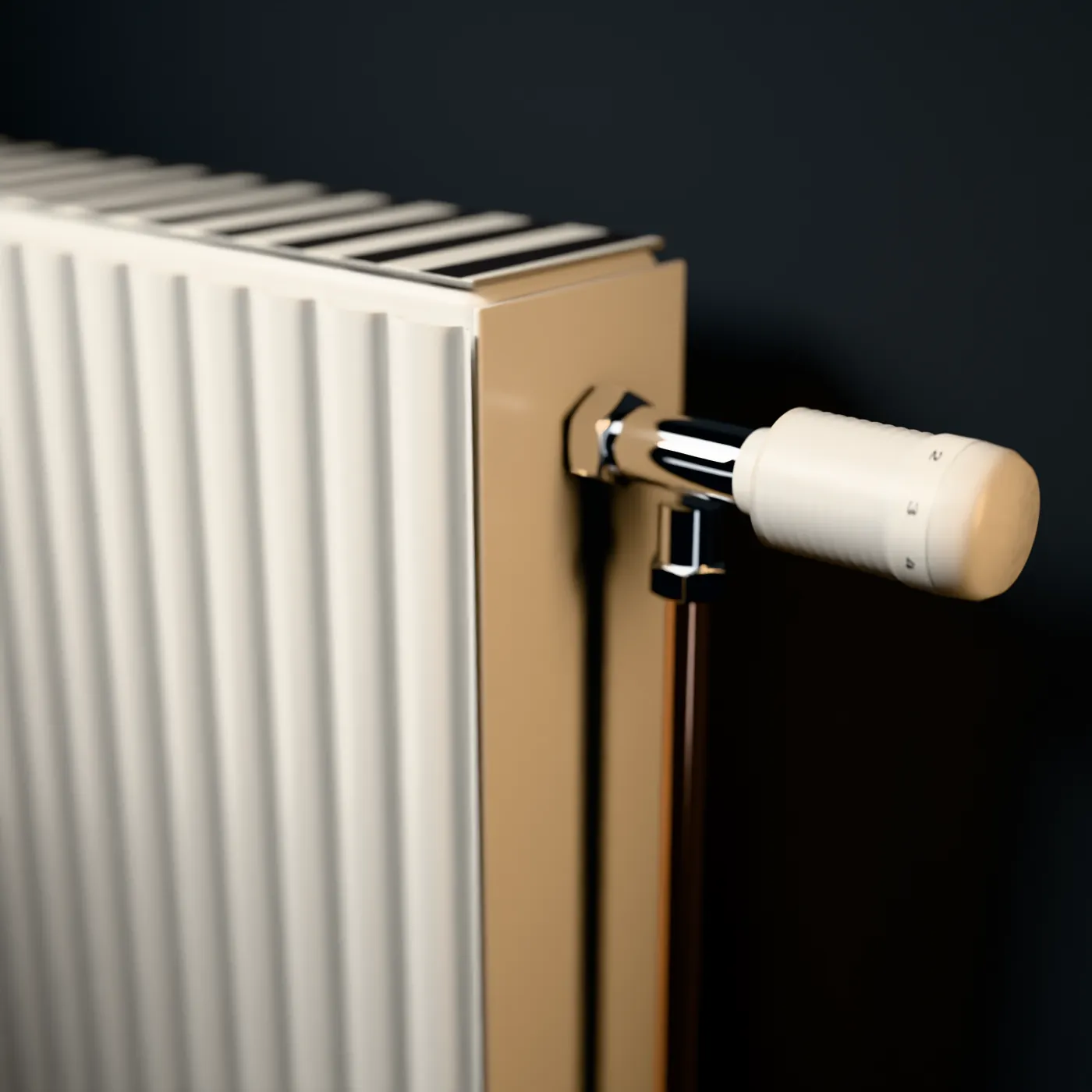Radiátor termosztatikus szelepfejjel